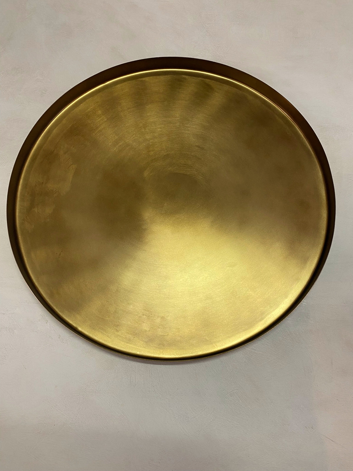 ROUND ELIJAH BRASS TRAY