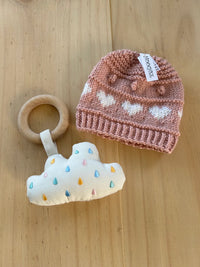 BUBS BEANIES & BOOTS - 0-6 MONTHS