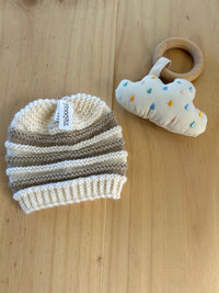 BUBS BEANIES & BOOTS - 0-6 MONTHS