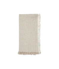 BROSTE NAPKIN ELOUISE - OFF WHITE/TAUPE - SET OF 6