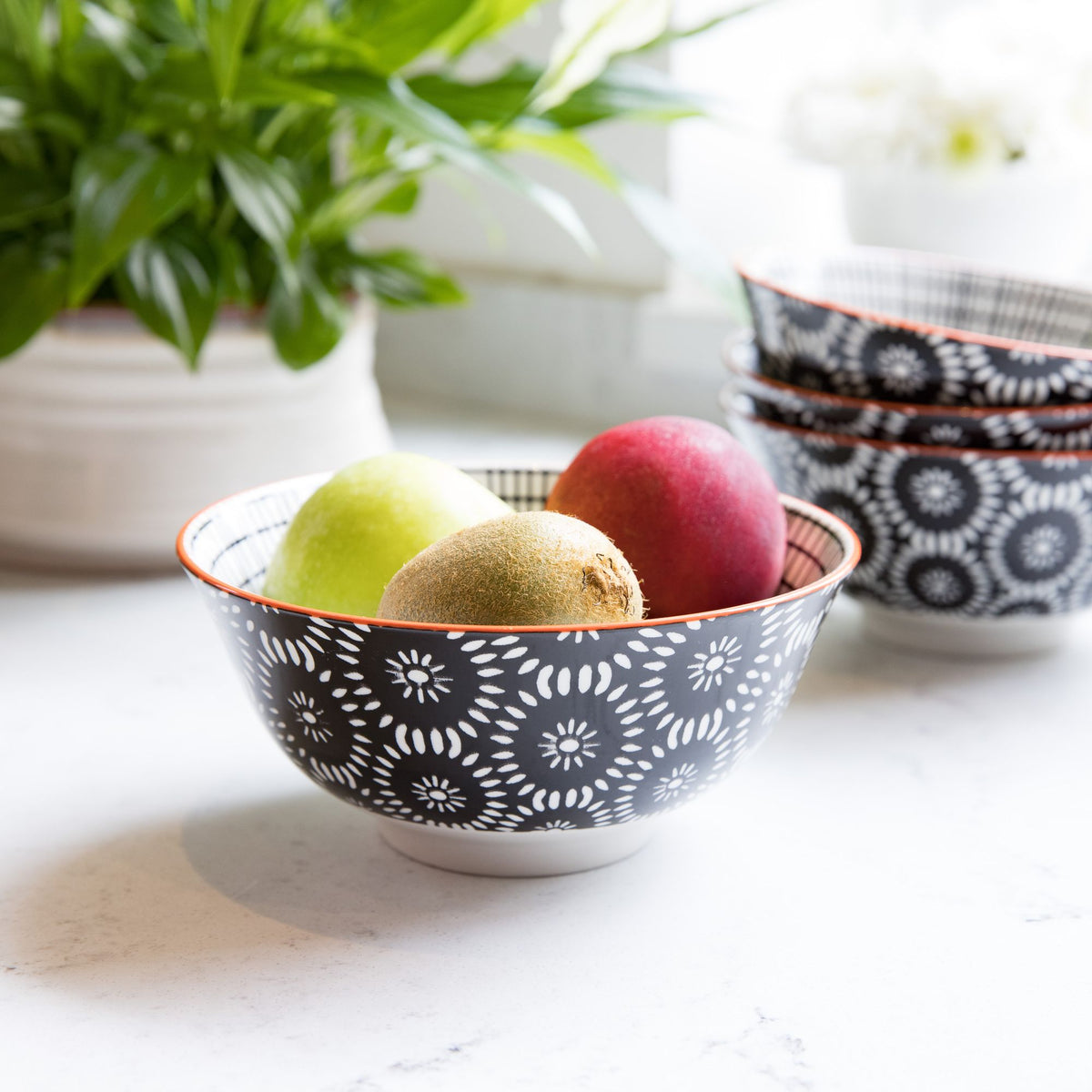 MIKASA DOES IT ALL BOWL - BLACK TILE