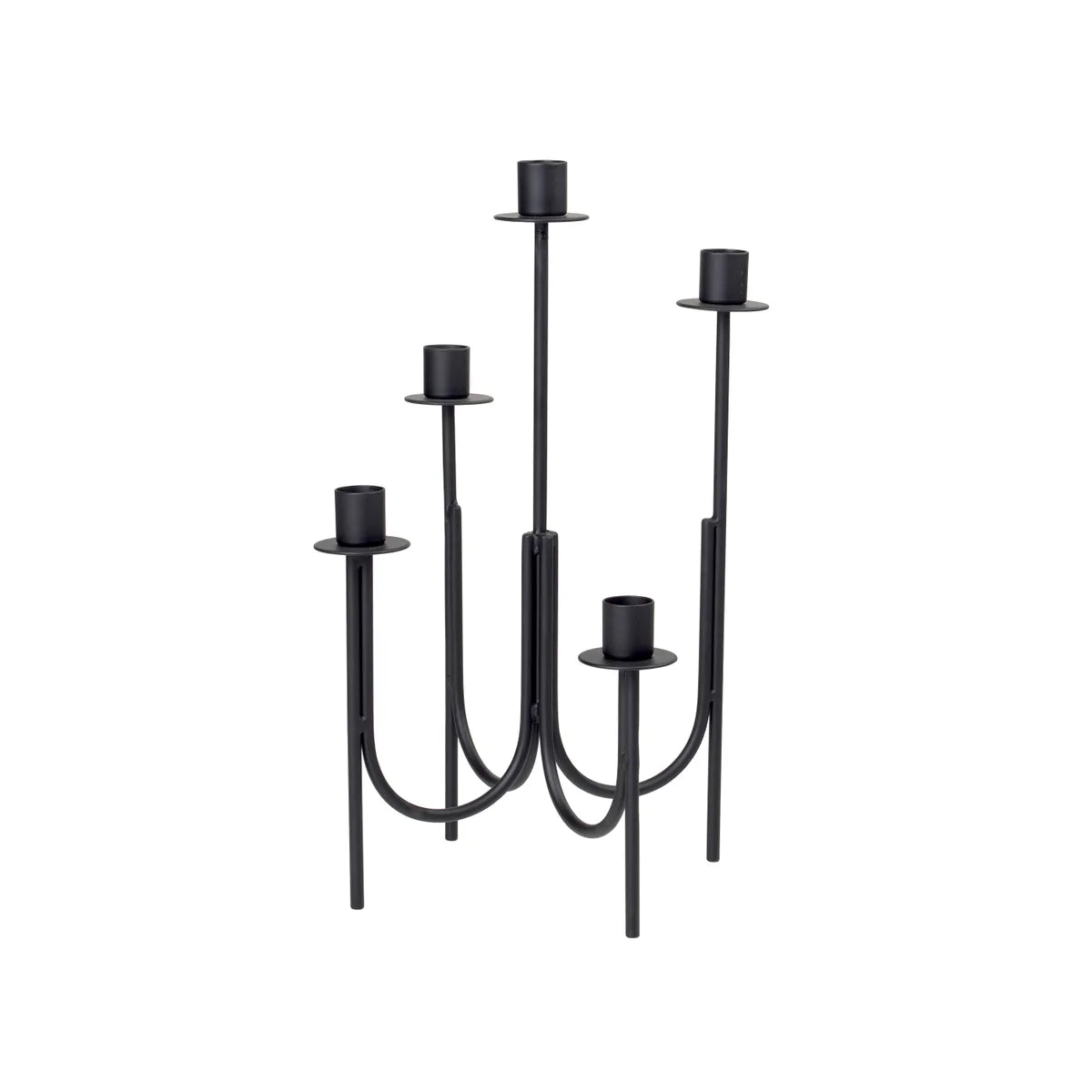 BROSTE CANDLEHOLDER FARRI - BLACK