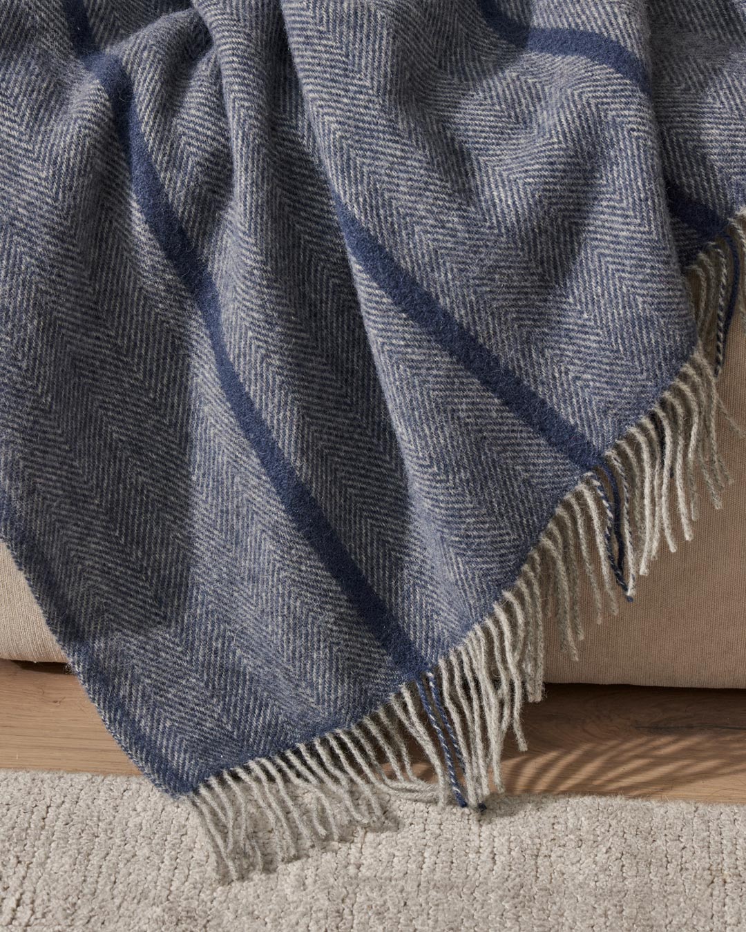 MOSGIEL THROW - DENIM