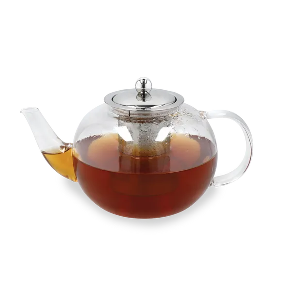 LA CAFETIERE 1.5L GLASS TEAPOT WITH STAINLESS STEEL INFUSER - GIFT BOXED