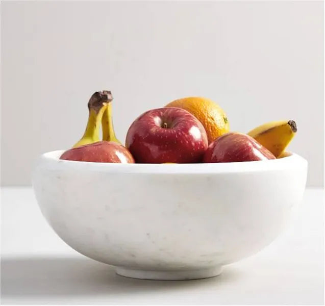 MARBLE SERVING BOWL