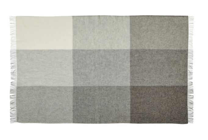 St Bathans WEAVE Throw - Charcoal
