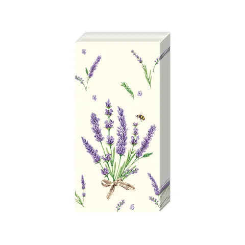 BOUQUET OF LAVENDER TISSUES